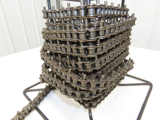 Peer 50R X100FT SP D-1 E2PIN Roller Chain #50 Riveted 20' Reel D-1 Attachment