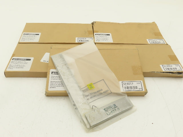 SPI 13-627-5 Precision Machinist Square 6" Blade 4" Base  Lot of 5