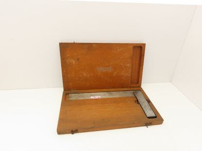 Starrett No 20-12" Precision Machinist Square 12" Blade 7" Base  .0001"