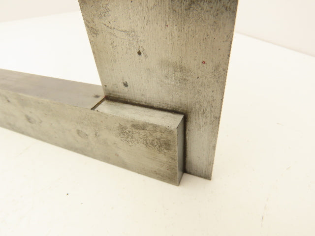 Starrett No 20-12" Precision Machinist Square 12" Blade 7" Base  .0001"