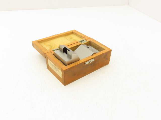 PAB10010H Precision Adjustable Angle V-Block 0-60 Deg 1-13/16"W x 4" L