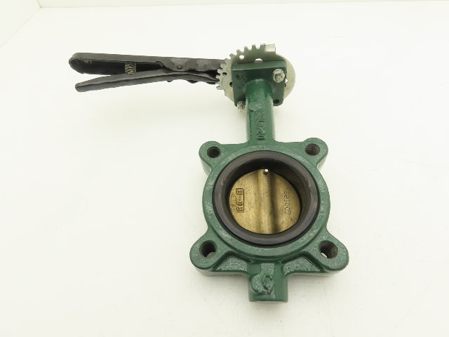 Centerline 58 Series 200 Butterfly Valve 3" Wafer 4-Bolt 200 PSI CF8M Buna