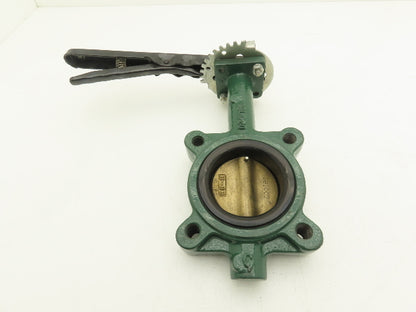 Centerline 58 Series 200 Butterfly Valve 3" Wafer 4-Bolt 200 PSI CF8M Buna
