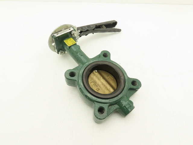 Centerline 58 Series 200 Butterfly Valve 3" Wafer 4-Bolt 200 PSI CF8M Buna
