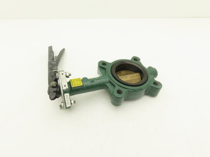 Centerline 58 Series 200 Butterfly Valve 3" Wafer 4-Bolt 200 PSI CF8M Buna
