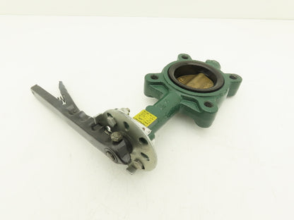 Centerline 58 Series 200 Butterfly Valve 3" Wafer 4-Bolt 200 PSI CF8M Buna