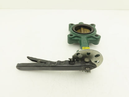 Centerline 58 Series 200 Butterfly Valve 3" Wafer 4-Bolt 200 PSI CF8M Buna