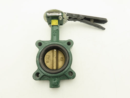 Centerline 58 Series 200 Butterfly Valve 3" Wafer 4-Bolt 200 PSI CF8M Buna