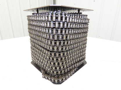 Jeffrey Chain 40-1R #40 Precision Riveted Roller Chain 1/2" Pitch 100 Foot Roll