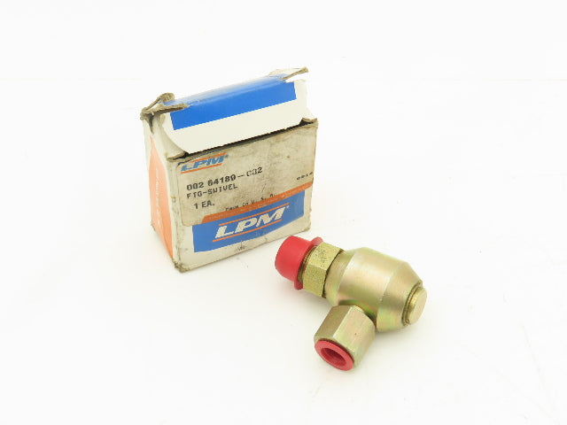 Hydraulics Inc LPM 002 64189-002 Forklift Hydraulic Swivel Fitting For Crown