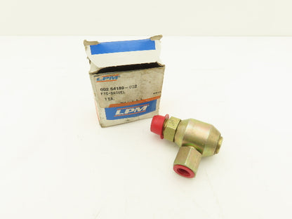 Hydraulics Inc LPM 002 64189-002 Forklift Hydraulic Swivel Fitting For Crown