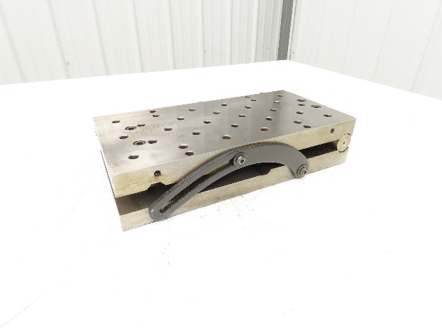 Suburban Tool SP-126-S2 Hinged Angle Sine Plate 6"x12"x 2-5/8"H Tapped 3/8-16