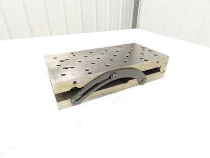 Suburban Tool SP-126-S2 Hinged Angle Sine Plate 6"x12"x 2-5/8"H Tapped 3/8-16