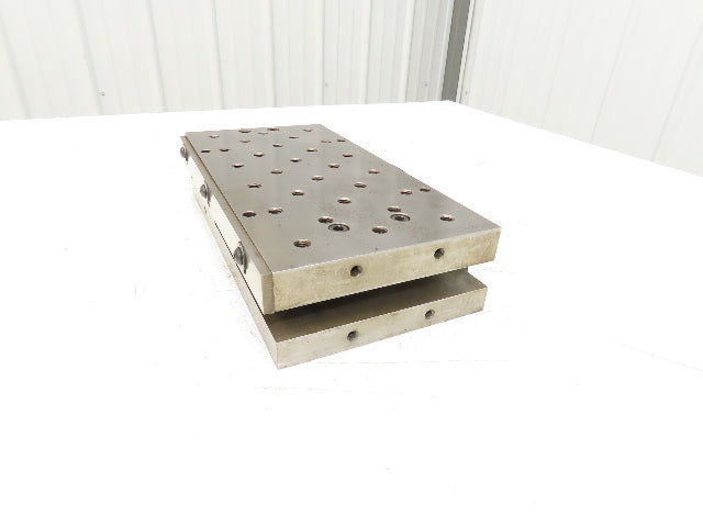 Suburban Tool SP-126-S2 Hinged Angle Sine Plate 6"x12"x 2-5/8"H Tapped 3/8-16