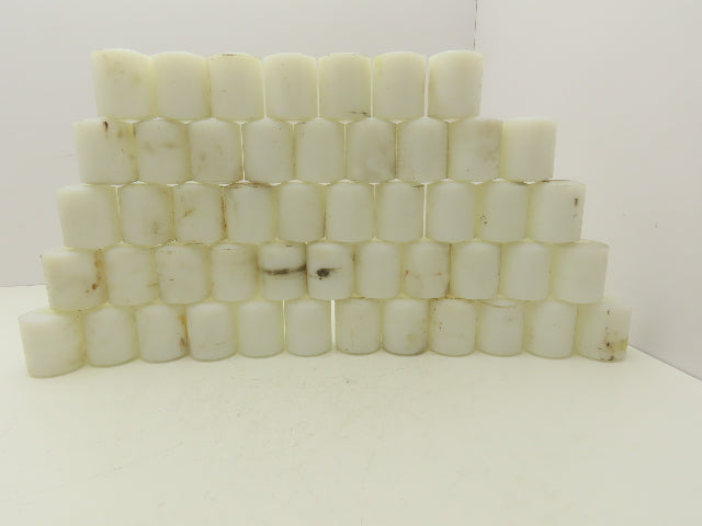 Nylon Roller 0.765"ID 2.385"OD 2.5"Surface Width 2.8"Outer Axle Width Lot of 49