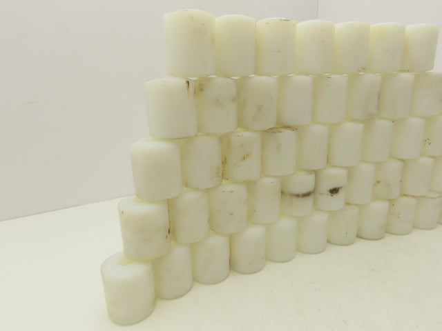 Nylon Roller 0.765"ID 2.385"OD 2.5"Surface Width 2.8"Outer Axle Width Lot of 49