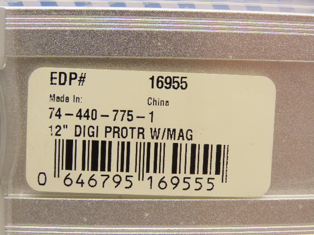 Fowler 74-440-775-1 Digi-Pro 12" Electronic Angle Protractor 0-360° Range