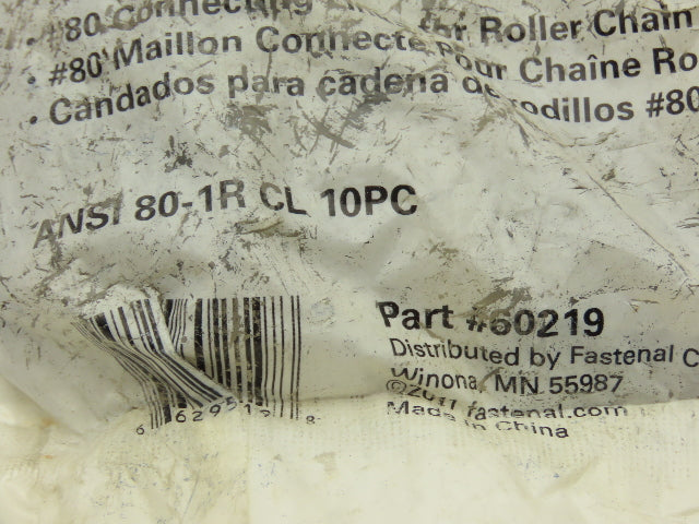 Stronghold Power Transmission 60219 Roller Chain Connecting Link #80 Lot of 30
