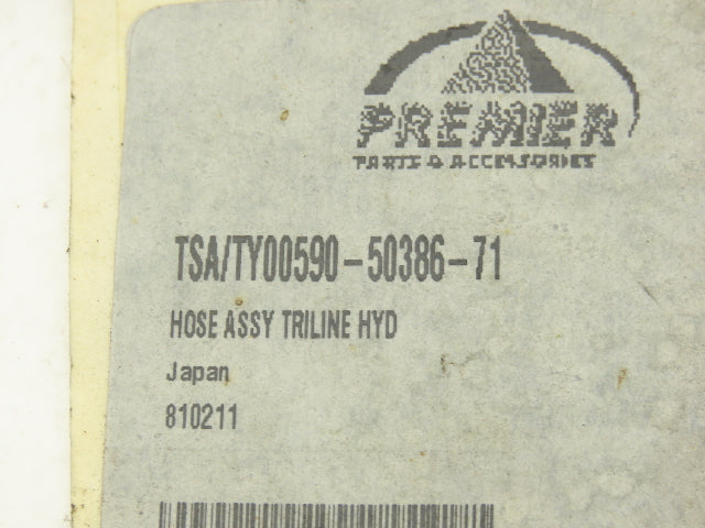 Triline Toyota 00590-50386-71 Forklift Hydraulic Hose & Electrical Cord Assembly