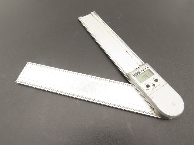 Fowler 74-440-775-1 Digi-Pro 12" Electronic Angle Protractor 0-360° Range