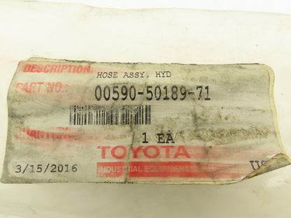 Toyota 00590-50189-71 Forklift Tilt Cylinder Hydraulic Hose Assembly