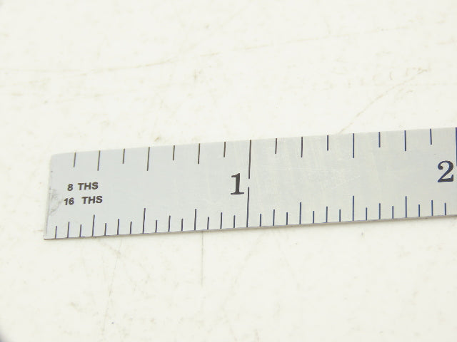 Fowler 52-295-006  6" Flexible Steel Ruler 4R Reading  Lot of 5