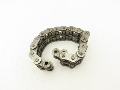 Renold 80-2 2 Strand Roller Chain Riveted 18 Link 18" Length 1" Pitch
