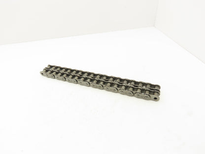 Renold 80-2 2 Strand Roller Chain Riveted 18 Link 18" Length 1" Pitch