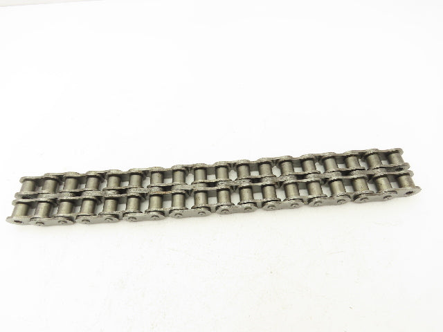 Renold 80-2 2 Strand Roller Chain Riveted 18 Link 18" Length 1" Pitch