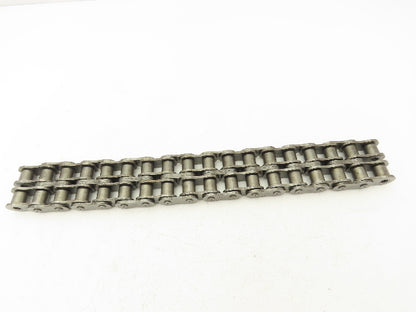 Renold 80-2 2 Strand Roller Chain Riveted 18 Link 18" Length 1" Pitch