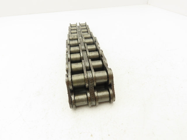 Renold 80-2 2 Strand Roller Chain Riveted 18 Link 18" Length 1" Pitch