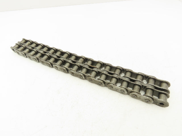 Renold 80-2 2 Strand Roller Chain Riveted 18 Link 18" Length 1" Pitch