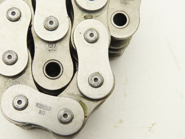 Martin 8018CHN 2 Strand Roller Chain Riveted 18 Link 18" Length 1" Pitch