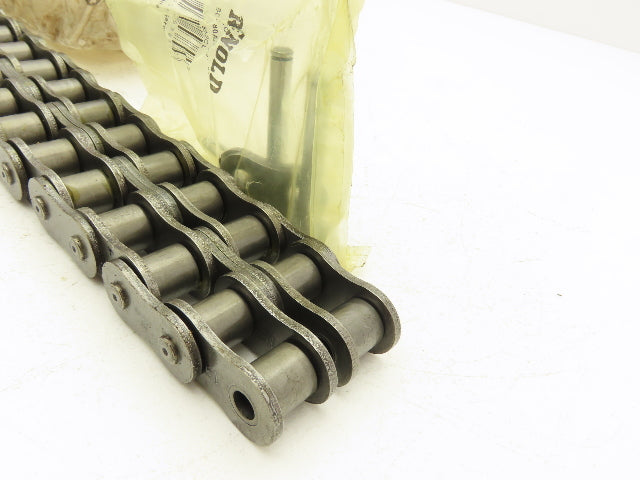 Martin 8018CHN 2 Strand Roller Chain Riveted 18 Link 18" Length 1" Pitch