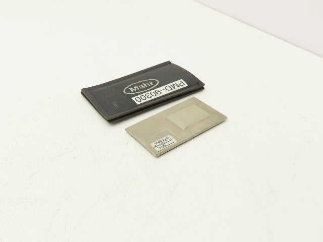 Mahr PMD-90300 Surface Roughness Test Reference Specimen Sinusoidal Single Patch