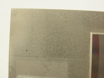 Mahr PMD-90300 Surface Roughness Test Reference Specimen Sinusoidal Single Patch