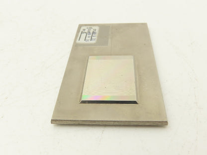 Mahr PMD-90300 Surface Roughness Test Reference Specimen Sinusoidal Single Patch