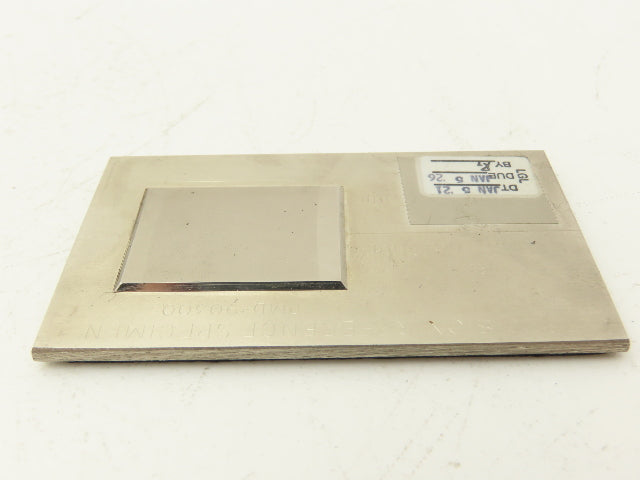 Mahr PMD-90300 Surface Roughness Test Reference Specimen Sinusoidal Single Patch