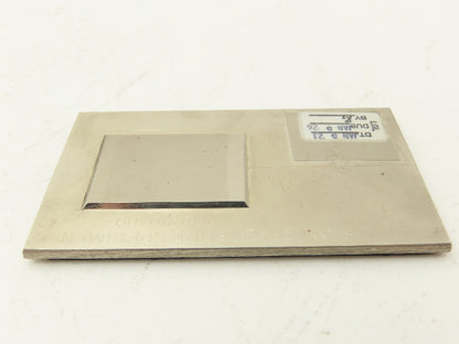 Mahr PMD-90300 Surface Roughness Test Reference Specimen Sinusoidal Single Patch