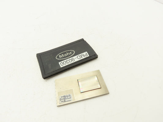 Mahr PMD-90300 Surface Roughness Test Reference Specimen Sinusoidal Single Patch