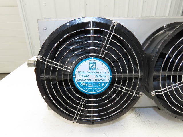 Thermatron 725SNC1 Dual Fan Heat Exchanger Radiator Model 725 9" Fan 115V