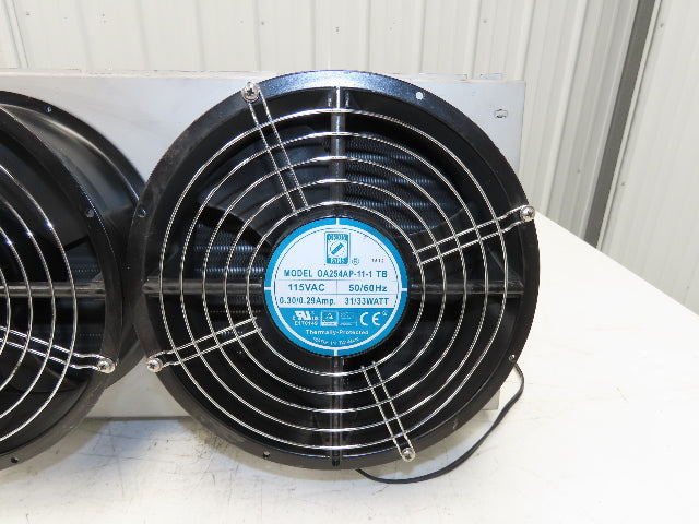 Thermatron 725SNC1 Dual Fan Heat Exchanger Radiator Model 725 9" Fan 115V