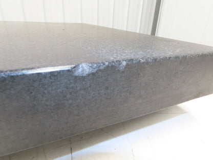 Standridge Granite Surface Inspection Plate 24 x 18 x 4" Grade B Tool Room Step