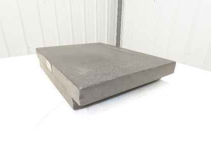 Standridge Granite Surface Inspection Plate 24 x 18 x 4" Grade B Tool Room Step