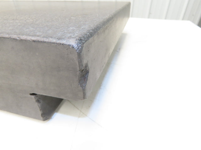 Standridge Granite Surface Inspection Plate 24 x 18 x 4" Grade B Tool Room Step