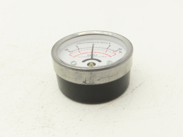 RB Annis Model 25 Pocket Magnetometer Magnetic Field Indicator Gauss 10-0-10