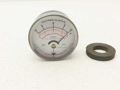 RB Annis Model 25 Pocket Magnetometer Magnetic Field Indicator Gauss 10-0-10