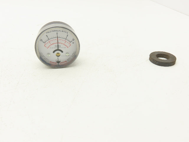 RB Annis Model 25 Pocket Magnetometer Magnetic Field Indicator Gauss 10-0-10