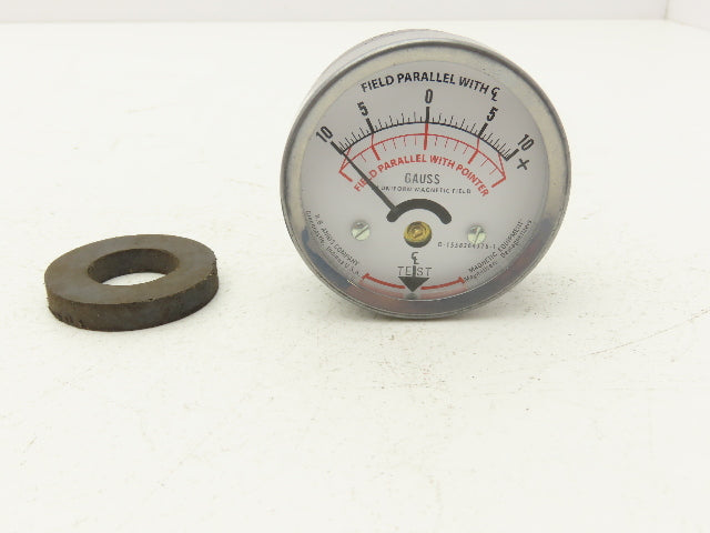 RB Annis Model 25 Pocket Magnetometer Magnetic Field Indicator Gauss 10-0-10