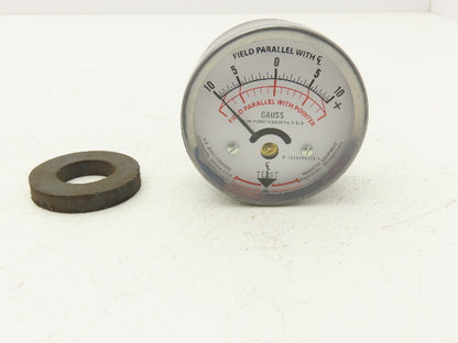 RB Annis Model 25 Pocket Magnetometer Magnetic Field Indicator Gauss 10-0-10